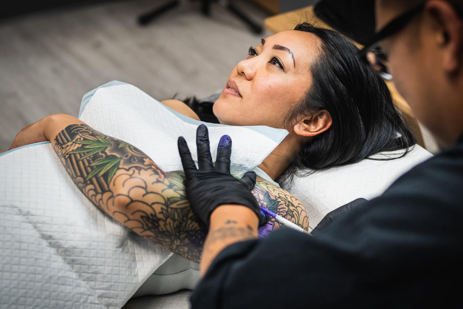 Tattoo photographer in Honolulu.