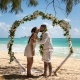 Sherwood Forest in Waimanalo, early moring elopement with Aubrey & Becca.