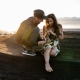 Suprise proposal at sunrise on Oahu.